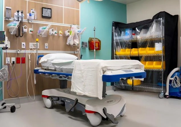 Electrical design in the medical field — 2, case study photo showing Electrix power equipment project installation and delivery