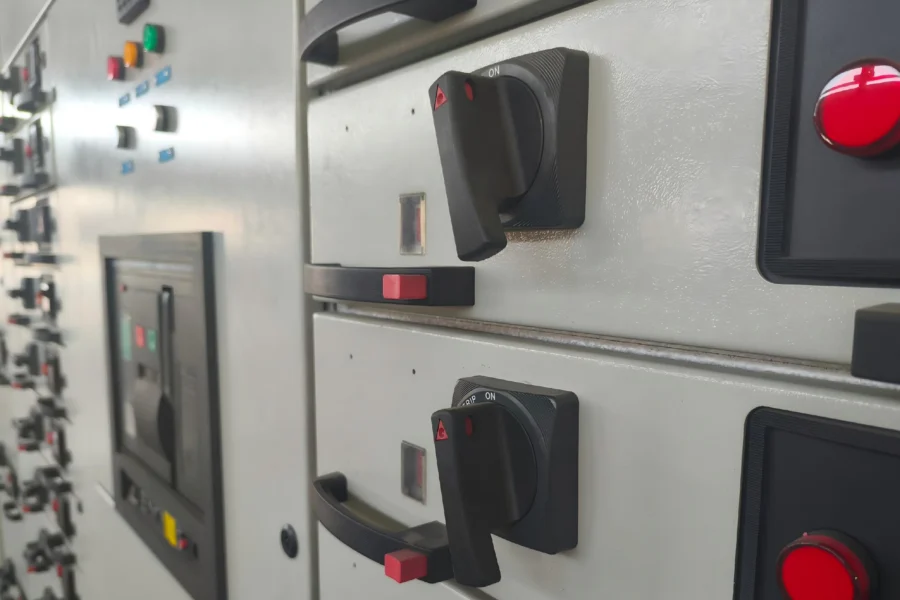 GCS Low Voltage Withdrawable Switchgear — product detail image 1 showing switchgear, transformer, energy storage or sheet metal specifications