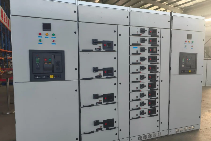 GCS Low Voltage Withdrawable Switchgear — product detail image 2 showing switchgear, transformer, energy storage or sheet metal specifications