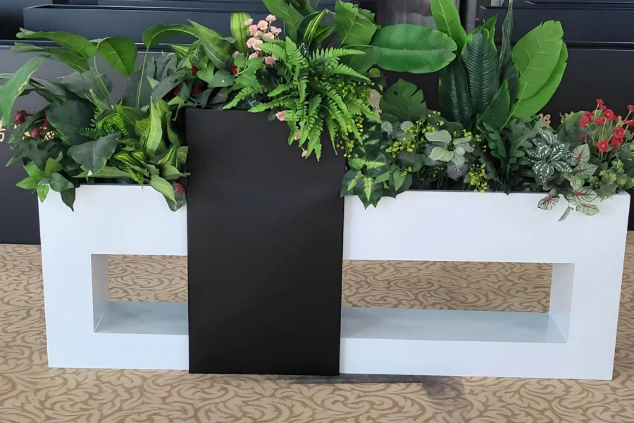 Metal Flower Pot — product detail image 3 showing switchgear, transformer, energy storage or sheet metal specifications