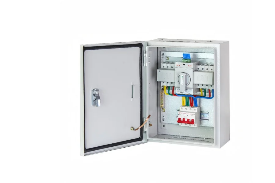 Automatic Transfer Switch Cabinet — product detail image 2 showing switchgear, transformer, energy storage or sheet metal specifications