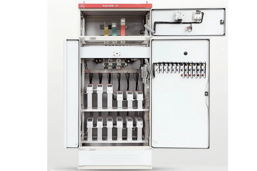 GGJ Low-Voltage Switchgear — product detail image 1 showing switchgear, transformer, energy storage or sheet metal specifications