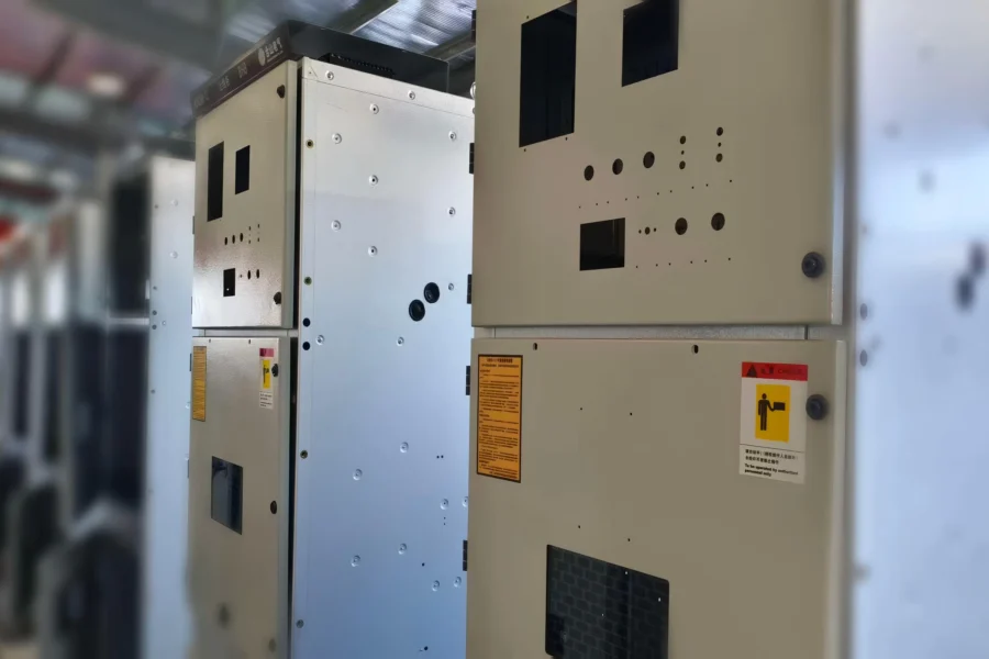 KYN28-12 Withdrawable Indoor Metal-Clad — product detail image 2 showing switchgear, transformer, energy storage or sheet metal specifications