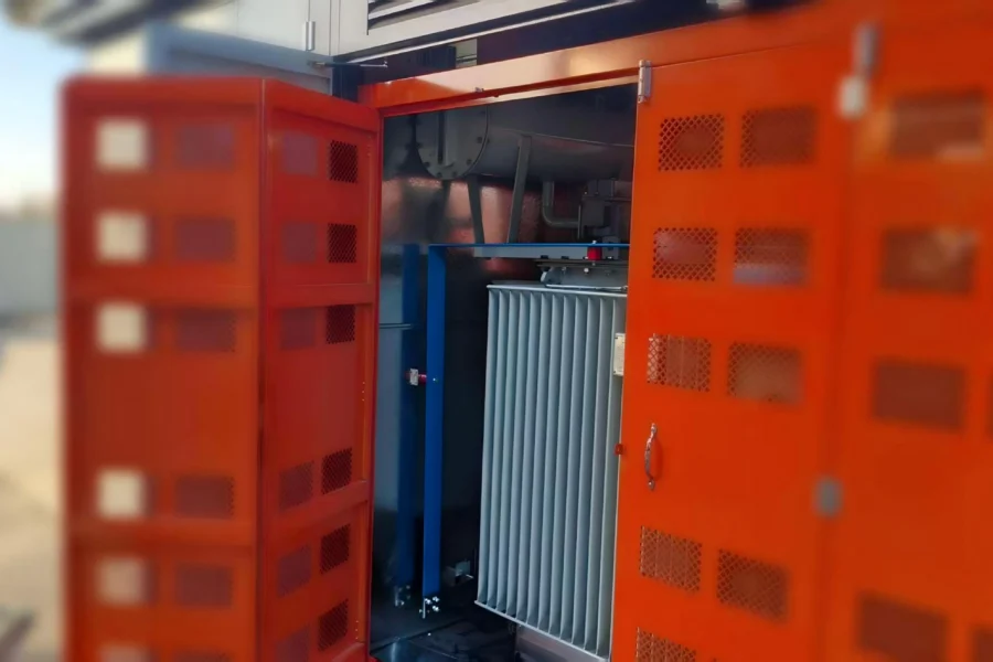 YBW-12/0.4-3150 Prefabricated Box-Type — product detail image 2 showing switchgear, transformer, energy storage or sheet metal specifications