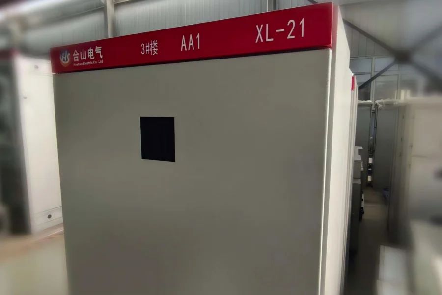 Xl-21 Low Voltage Power Distribution Cabinet — product detail image 1 showing switchgear, transformer, energy storage or sheet metal specifications