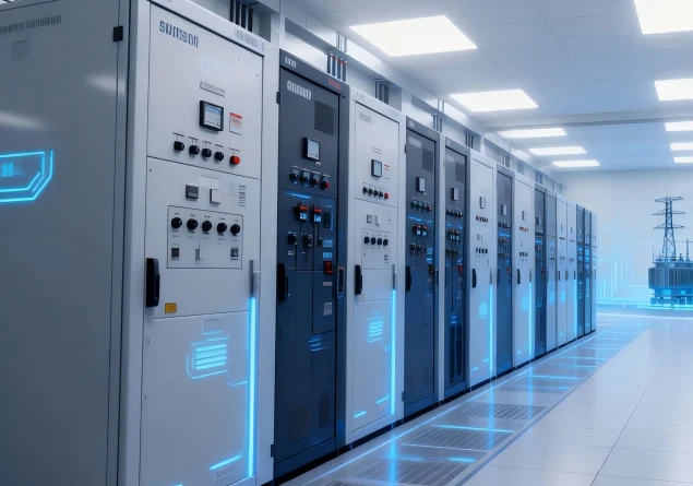Regarding electrical equipment in data centers — 段落31, case study photo showing Electrix power equipment project installation and delivery