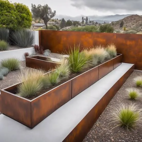 Weathering Steel Enclosure